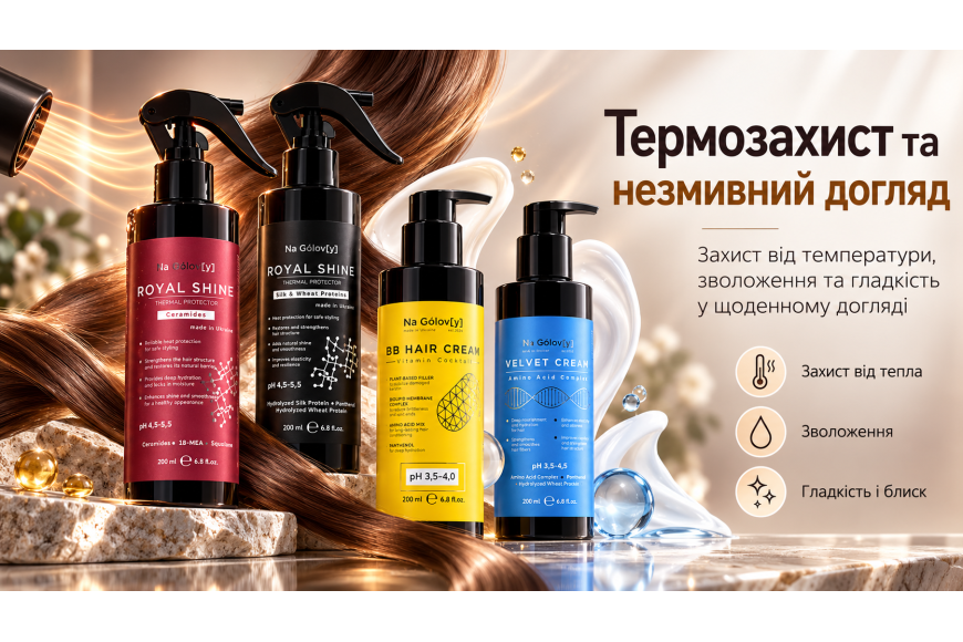 Термозахист для волосся: коли він потрібен і як поєднати спрей з незмивним кремом