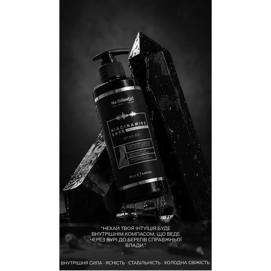 Шампунь для всіх типів волосся з ніацинамідом